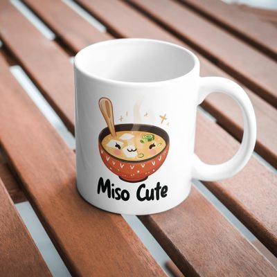 Miso Cute Mug by Dancing Littles Jungle Image 2