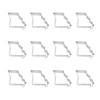 Missouri State 3.5" Cookie Cutters Image 1