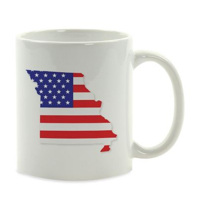 Missouri US Flag Ceramic Mug Image 2