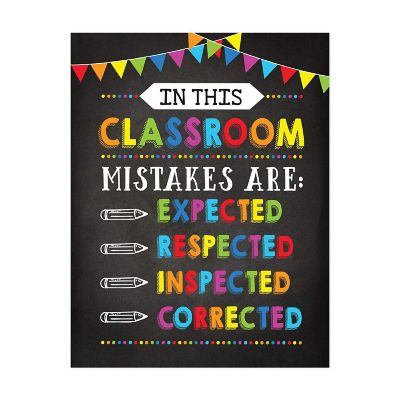 Mistakes Are Expected 8.5x11in 1-Pack Image 1