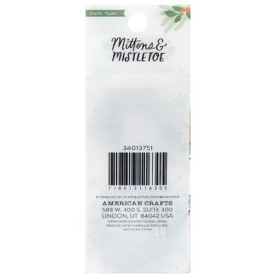 Mittens &amp; Mistletoe Wreaths 4/Pkg Image 1