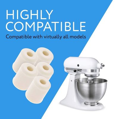 Mixer Feet Compatible With KitchenAid (5-Pack) - Universal Replacement Image 1