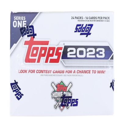 MLB 2023 Topps Baseball Series 1 Box  24 Packs Image 1