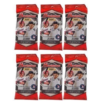 MLB 2024 Bowman Baseball Value Box  6 Packs Per Box Image 1