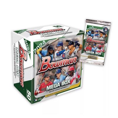 MLB 2024 Bowman Mega Box Baseball Box  6 Packs Per Box Image 1