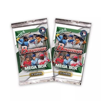 MLB 2024 Bowman Mega Box Baseball Box  6 Packs Per Box Image 2
