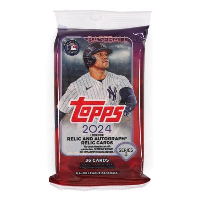 MLB 2024 Topps Baseball Series 2 Fat Pack  36 Cards Per Pack Image 1