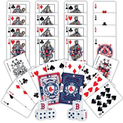 MLB Boston Red Sox 2-Pack Playing cards & Dice set Image 2