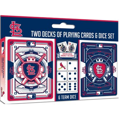 MLB St. Louis Cardinals 2-Pack Playing cards & Dice set Image 1