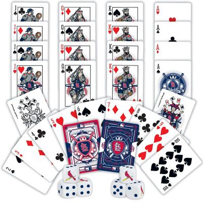 MLB St. Louis Cardinals 2-Pack Playing cards & Dice set Image 2
