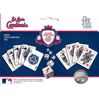 MLB St. Louis Cardinals 2-Pack Playing cards & Dice set Image 3