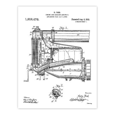 Model T Engine Assembly 1Pk 8.5x11in Image 3
