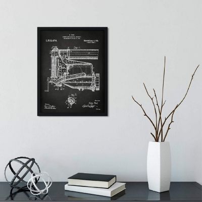 Model T Engine Assembly Patent 8.5x11in Image 2