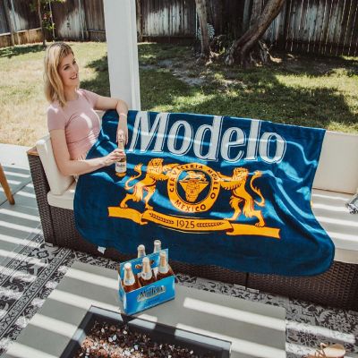 Modelo Logo Microplush Throw Blanket  45 x 60 Inches Image 3