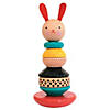 Modern Bunny Wood Stacking Toy Image 1