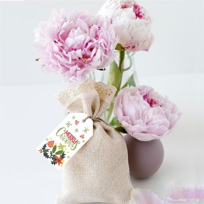 Modern Christmas Bright Holiday Gift Tag Image 2