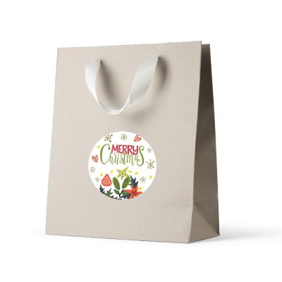 Modern Christmas Bright Holiday Labels Image 1