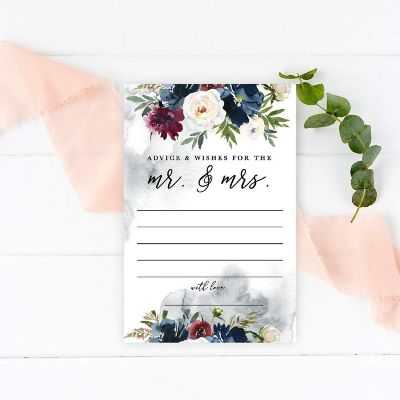 Modern Rustic Florals Advice 4x6IN 56PC Image 1