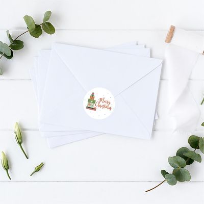 Modern Stack of Presents Labels Image 1