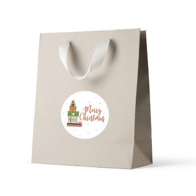 Modern Stack of Presents Labels Image 1