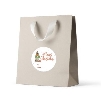Modern Stack of Presents To From Labels Image 1