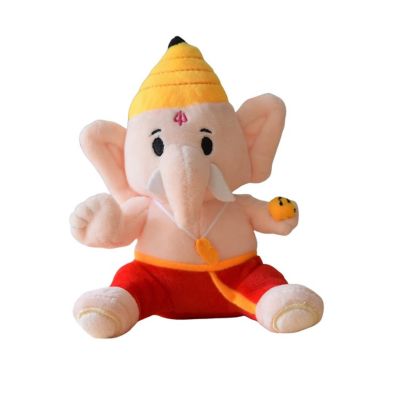 Modi Toys Baby Ganesh Mini Plush - 7" Image 1