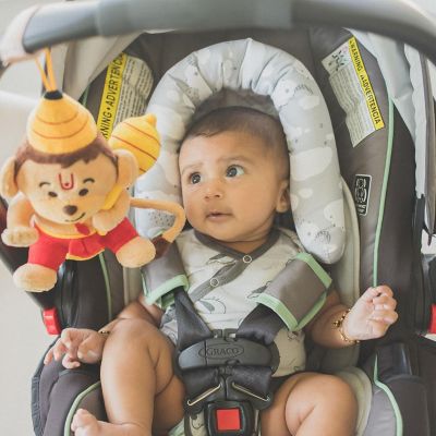 Modi Toys Baby Hanuman Mini Plush - 7" Image 3