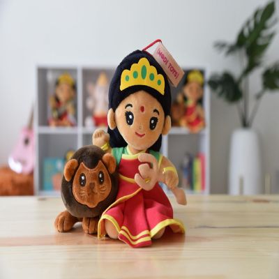 Modi Toys Durga Devi Mini Plush - 7" Image 1