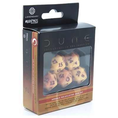 Modiphius Dune Rpg Dice Set - Arrakis, Multicolor Image 1