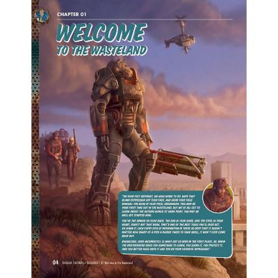 Modiphius: Fallout Factions Core Rulebook - Hardcover Rpg Campaign Image 1