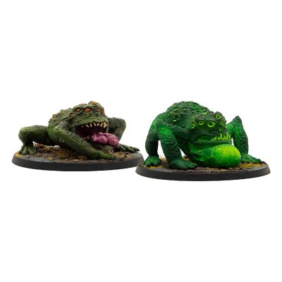 Modiphius Fallout Miniatures - Radtoads, 2 Resin Figures, Rpg Image 1