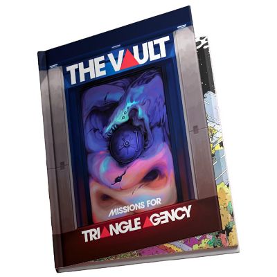 Modiphius: The Vault - Missions for Triangle Agency RPG, Hardcover Image 1