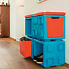 Modular Toy Storage Box: Blue/Red Image 2