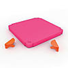 Modular Toy Storage Box Top: Orange/Pink Image 1