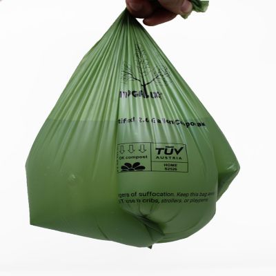 Mogalixe Compostable 2.6 Gallon Trash Bags Set of 100 Image 3
