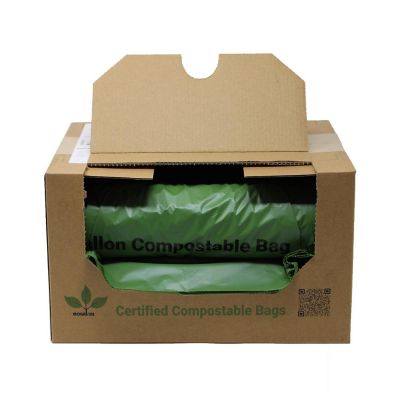 Mogalixe Compostable 64 Gallon Trash Bags Set of 60 Image 1
