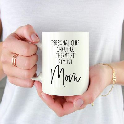 Mom Chef Chauffeur Therapist Mug Image 1