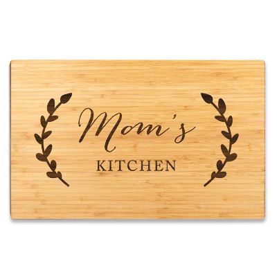 Mom's Kitchen Rustic Board 17.75x11 Image 1