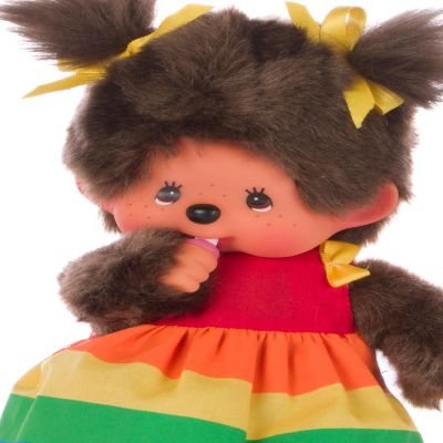 Monchhichi Girl Rainbow Dress Plush Image 2