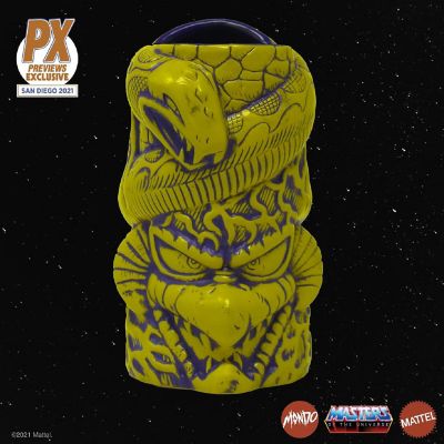 Mondo Masters of the Universe Skeletor 20-Ounce Mug  Bone Yellow Exclusive Image 1
