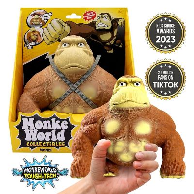 MonkeWorld Original Stretchy Monkey -Squishy Fidget Toy, Shape-Pull-Throw Image 1
