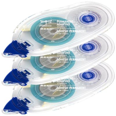 Mono Adhesive Refill Permanent Value Pack 3/Pkg-.33"X39' Each, For Use In 62106 Image 1