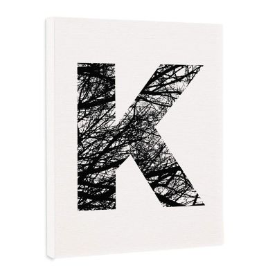 Monogram Tree Branch Art K 8.5x11in Image 1
