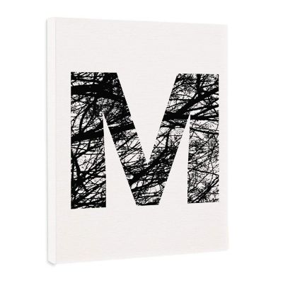 Monogram Tree Branch Art M 8.5x11in Image 1