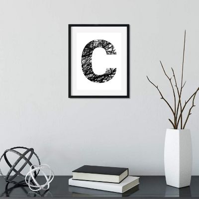 Monogram Tree Branch C 8.5x11in Image 3