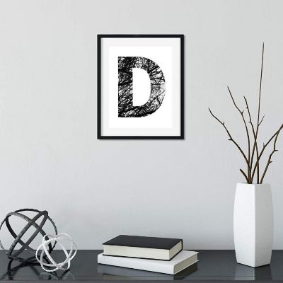 Monogram Tree Branch D 8.5x11in Image 3