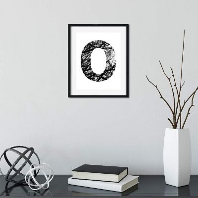 Monogram Tree Branch O 8.5x11in Image 3