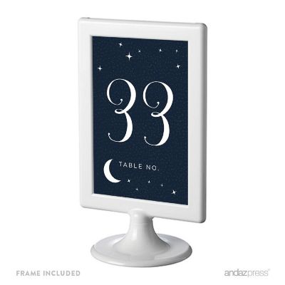 Moon &amp; Back Framed Numbers 33 40 Image 1