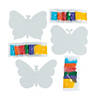 Mosaic Butterfly Sand Art Pictures - 12 Pc. Image 1