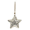 Mosaic Metal Star Ornament (Set Of 4) 6.5"H Iron Image 1